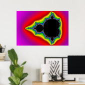 Originele Mandelbrot Set 04 - Fractal Poster (Thuiskantoor)