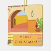 Originele Mexicaanse patio Keramisch Ornament (Links)