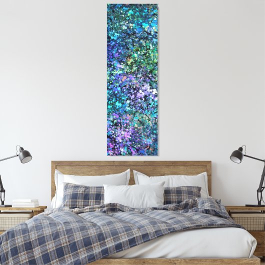 Originele moderne moderne abstracte kunst canvas afdruk (Insitu (Slaapkamer))