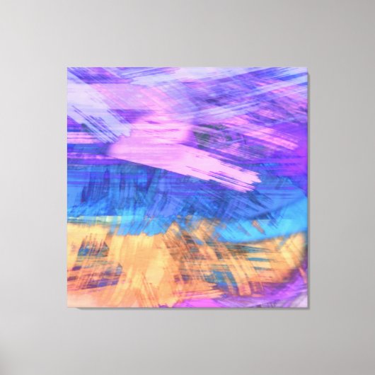 Originele moderne moderne abstracte kunst canvas afdruk (Voorkant)