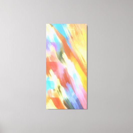 Originele moderne moderne abstracte kunst canvas afdruk (Voorkant)