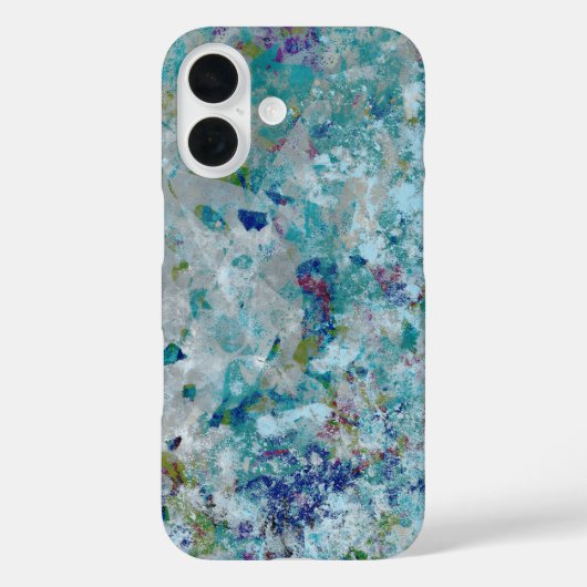 Originele moderne one of a kind Abstracte kunst on Case-Mate iPhone Case (Achterkant)