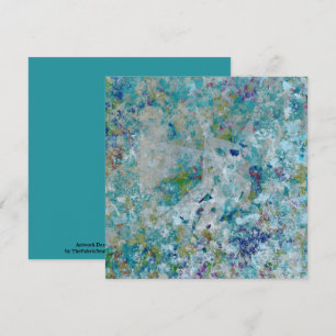 Originele moderne one of a kind Abstracte kunst on Kaart
