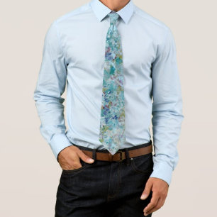 Originele moderne one of a kind Abstracte kunst on Stropdas