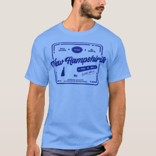 Originele Nieuwe Hampshirite Cool Dark Stamp P T-shirt