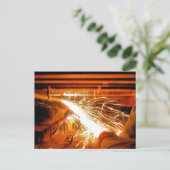 Originele pruimen briefkaart (Staand voorkant)