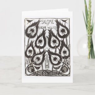 Originele schets voor de dekking van "Salome" door Kaart