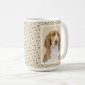 Originele schilderij van Welsh Springer Spaniel - Koffiemok (Voorkant rechts)