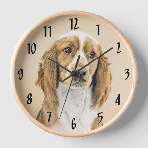 Originele schilderkunst van Welsh Springer Spaniel
