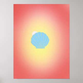 Originele Simple Art Shell Prints