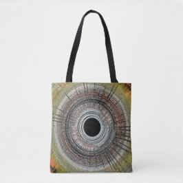 Originele spin art draagtas