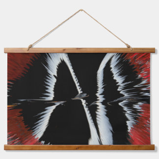 Originele spin art hangend wandkleed