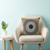 Originele spin art kussen (Stoel)