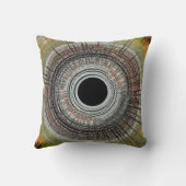 Originele spin art kussen (Achterkant)