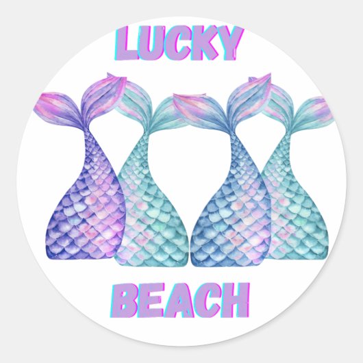 Originele Sticker voor Lucky Beach (Voorkant)