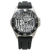 Originele Techno Gangster - Horloge