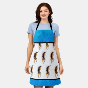 Originele tekening Tijger Chinees Nieuwjaar AoA3 Schort