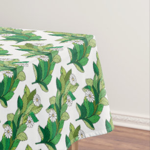 Originele Trendy bloemen van kamille florale patro Tafelkleed