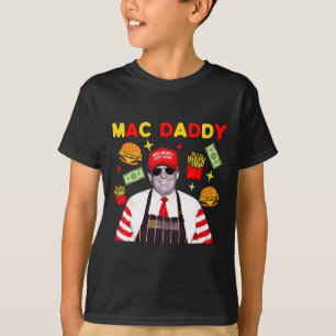 Originele Trump Maakt Frieten Humor Midden Cl Mega T-shirt