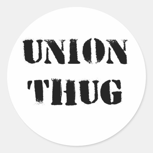 Originele Union Thug Stickers (Voorkant)