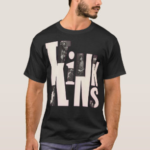 Originele versie door The Kinks English Rock Band T-shirt