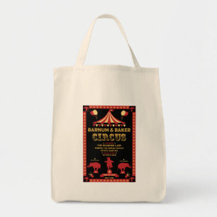 Originele Vintages geïnspireerd rond T-shirt Tote Bag