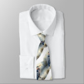 Originele Waterverf Grote Blauwe Heron Vogel Wildl Stropdas (Gebonden)