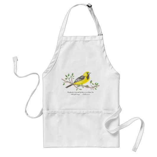Oriole apron standaard schort (Voorkant)