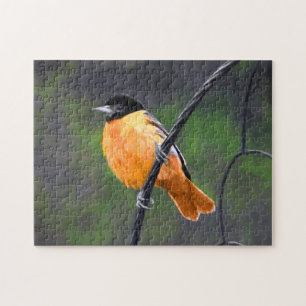 Oriole Painting - Oorspronkelijke vogelkunst Legpuzzel