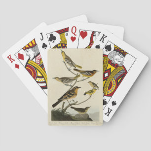 Oriolen, Thrushes, uit Audubon's Birds of America Pokerkaarten