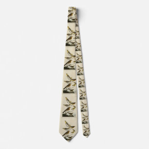 Oriolen, Thrushes, uit Audubon's Birds of America Stropdas