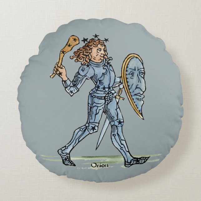 Orion, 1482 rond kussen (Voorkant)