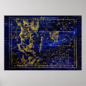orion constellation poster (Voorkant)