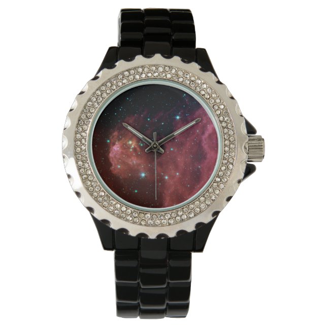 Orion Constellation Rhinestone Horloge (Voorkant)