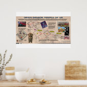 Orion - Drakentempel van Ur 1 Poster (Keuken)