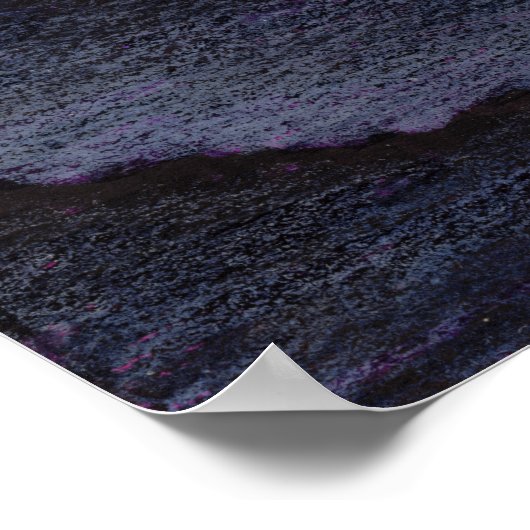 Orion- en Crescent Moon Mountains Poster (Hoek)