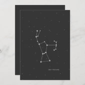 Orion, het sterrenbeeld 'The Hunter' Feestdagenkaart (Voorkant / Achterkant)