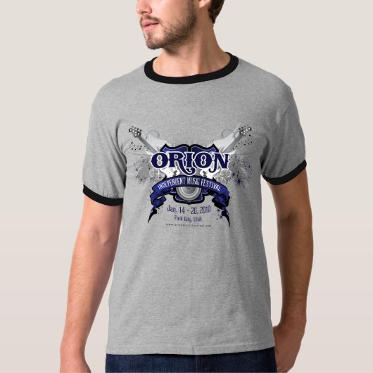 ORION Logo Ringer T-shirt (Voorkant)