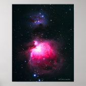 Orion Nebula 2 Poster (Voorkant)