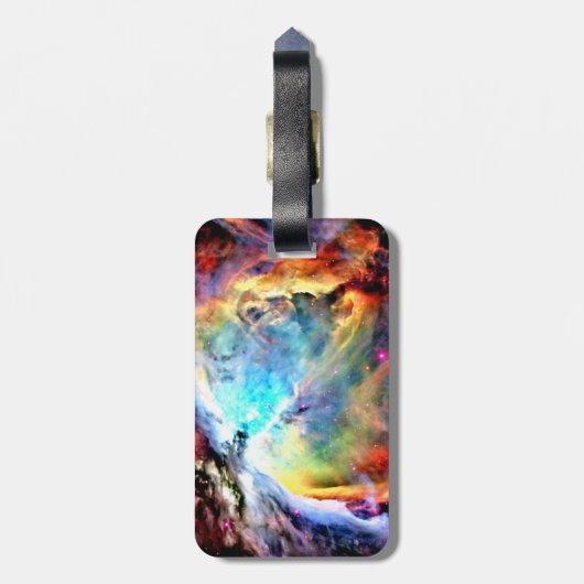 Orion Nebula Bagagelabel (Achterkant verticaal)