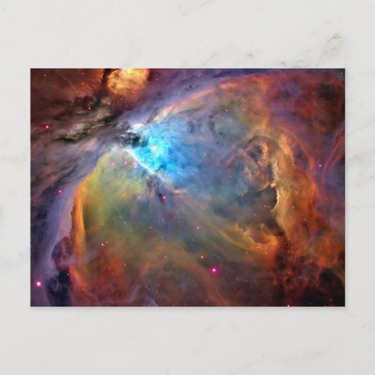 Orion Nebula Briefkaart (Voorkant)