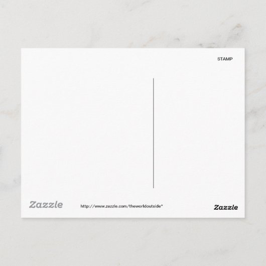 Orion Nebula Briefkaart (Achterkant)