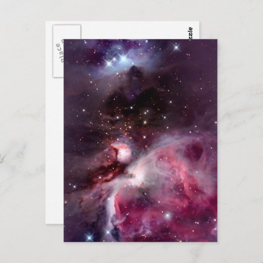 Orion Nebula Briefkaart (Voorkant / Achterkant)