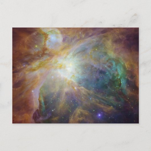 Orion Nebula Briefkaart (Voorkant)