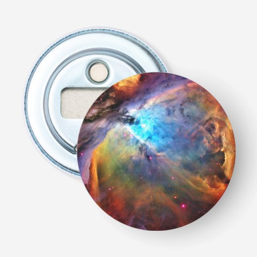 Orion Nebula Button Flesopener (Voorkant)