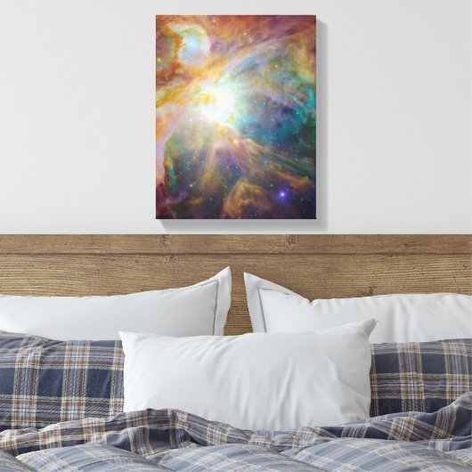 Orion Nebula Composiet Canvas Afdruk (Insitu (Slaapkamer))