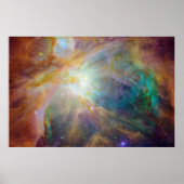 Orion Nebula Composiet Poster (Voorkant)