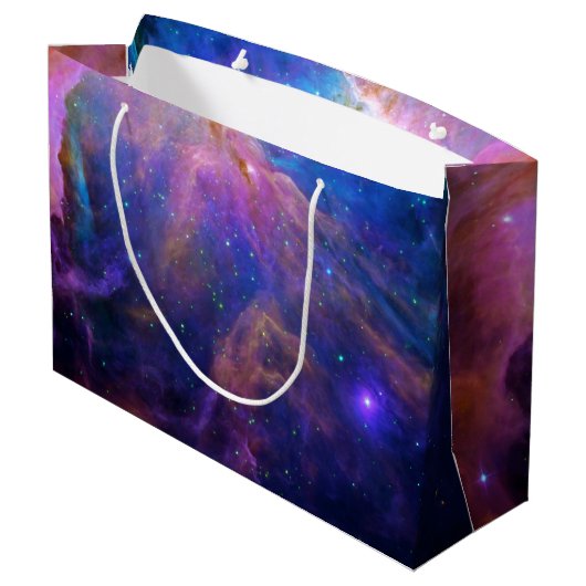 Orion Nebula Gift Bag Large Cadeautasje (Achterkant Gekanteld)