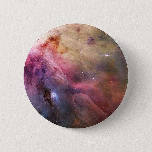 Orion Nebula Hubble Space Ronde Button 5,7 Cm (Voorkant)