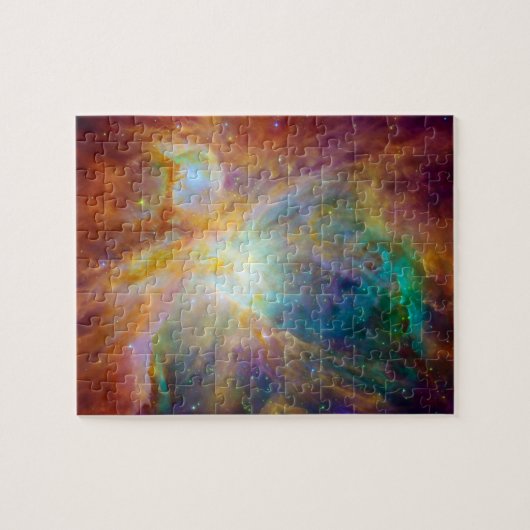Orion Nebula (Hubble & Spitzer Telescopes) Legpuzzel (Horizontaal)